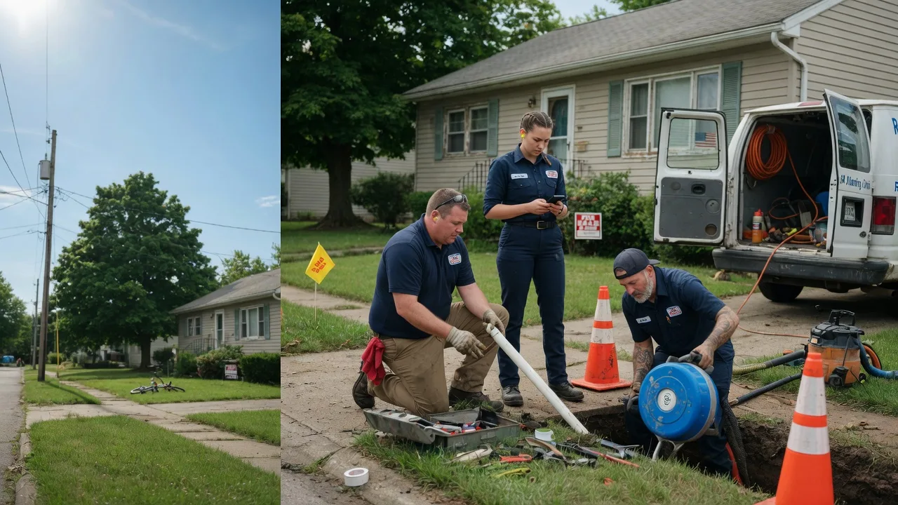 Sewer Line Repair in Goose Lake, IA near me
